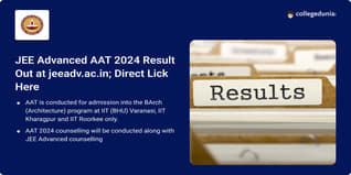 JEE Advanced AAT 2024 Result Out @jeeadv.ac.in; Direct Link Here